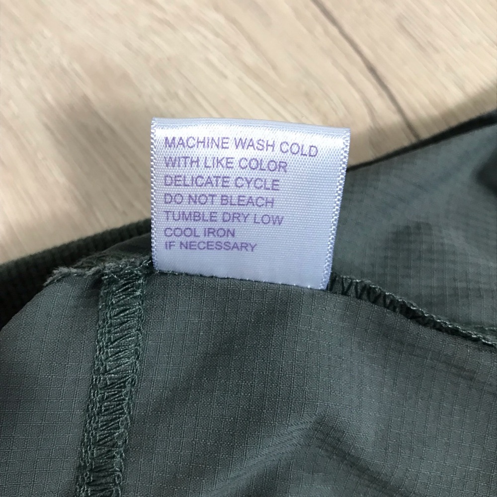 Te Verde Womens Green Stretch Cargo Pants Convertible Length Outdoorsy Sz XL NWT - Picture 15 of 16